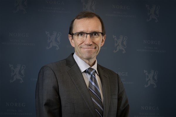Norveç Dışişleri Bakanı Espen