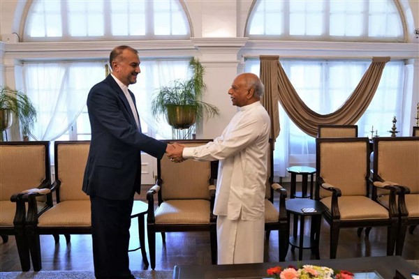 İran Dışişleri Bakanı Abdullahiyan, Sri Lanka Başbakanı Gunawardena ile görüştü