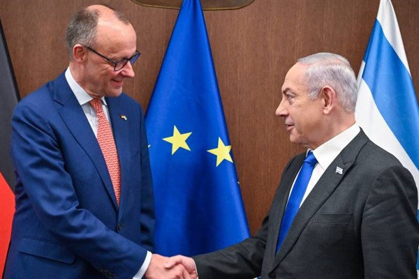 Netanyahu, Alman ana muhalefet lideri Merz ile görüştü