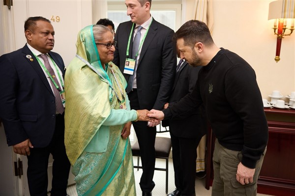 Zelenski, Bangladeş Başbakanı Vecid ile görüştü
